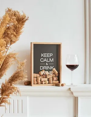 Копилка для винных пробок Winestoppers «Keep calm & drink wine»