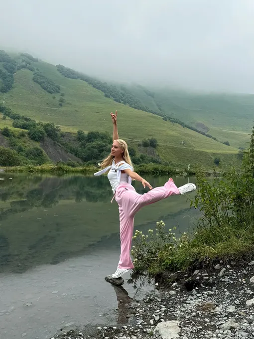 Кристина Асмус в Северной Осетии Кристина Асмус в Северной Осетии