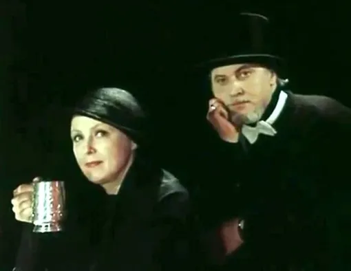 Вия Артмане и Янис Стрейч в фильме «Театр»