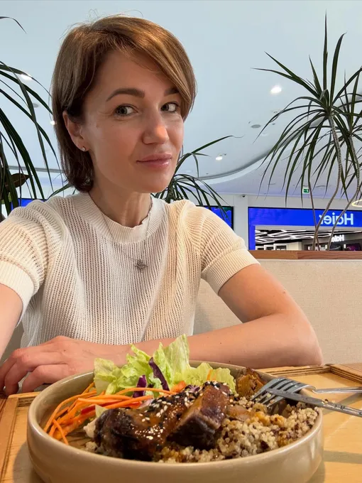 Екатерина Гусева выступает за сбалансированное питание Екатерина Гусева выступает за сбалансированное питание