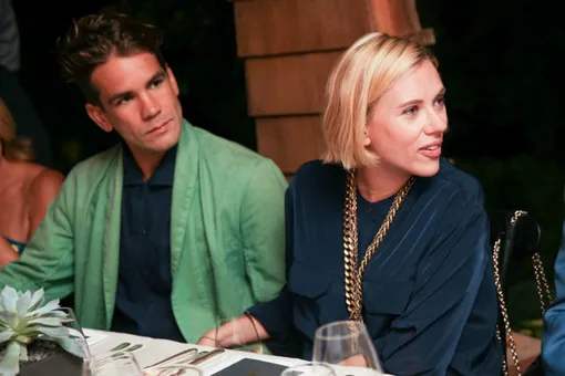 Скарлетт Йоханссон с Роменом Дориаком Fotodom / Rex Features