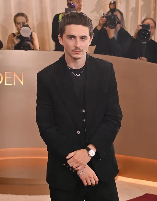 Тимоти Шаламе впервые получил статуэтку «Золотой глобус»