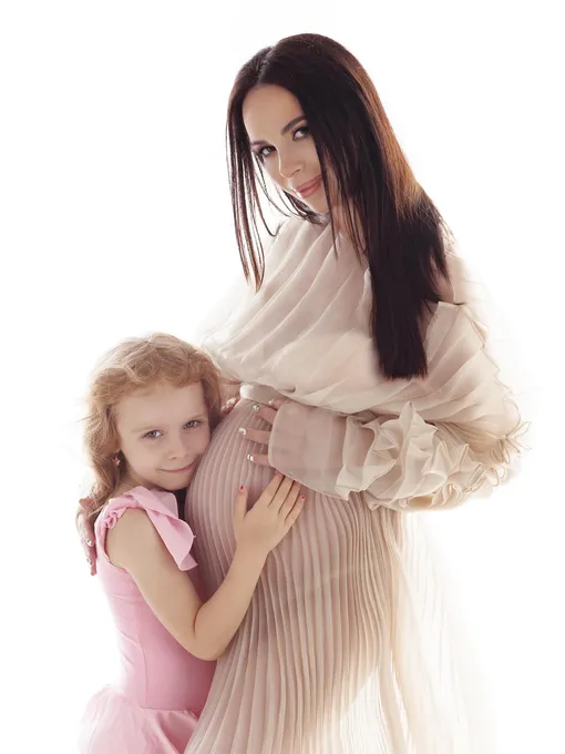 Екатерина Сафронова с дочерью