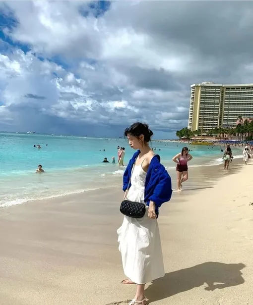 Чон Со Мин отдохнула на Гавайях