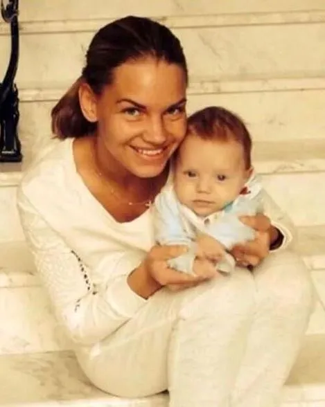 Екатерина Сафронова с сыном