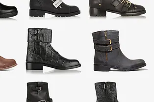 Байкерские ботинки Байкерские ботинки