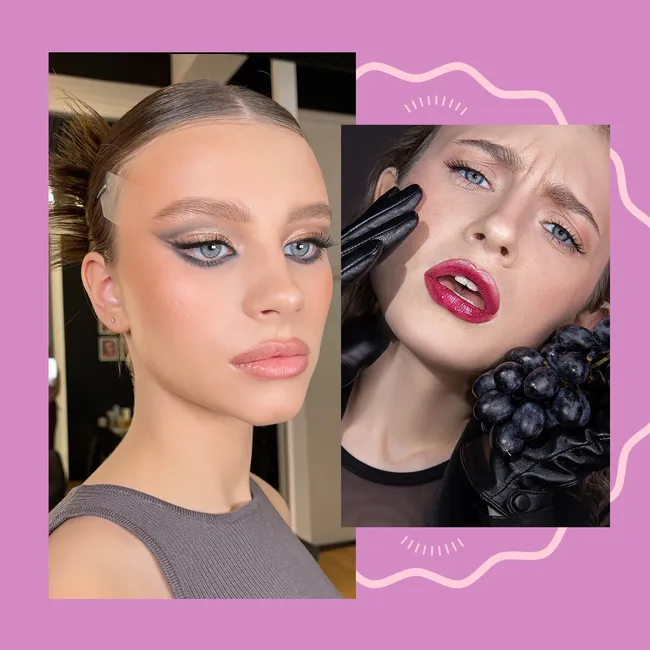 От макияжа в цвет глаз до готичных губ: 8 главных мейкап-трендов 2024 года