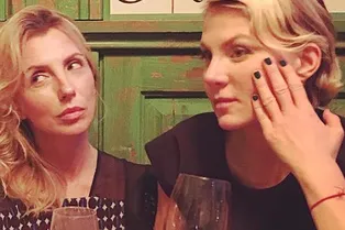 Светлана Бондарчук грустит в компании Ренаты Литвиновой