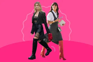 Как носить ботфорты, чтобы не выглядеть вульгарно: самые модные и актуальные варианты на осень-зиму Как носить ботфорты, чтобы не выглядеть вульгарно: самые модные и актуальные варианты на осень-зиму