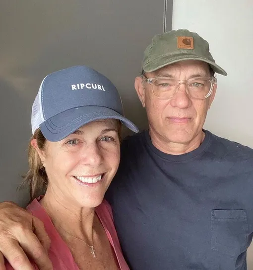 Том Хэнкс с супругой на карантине