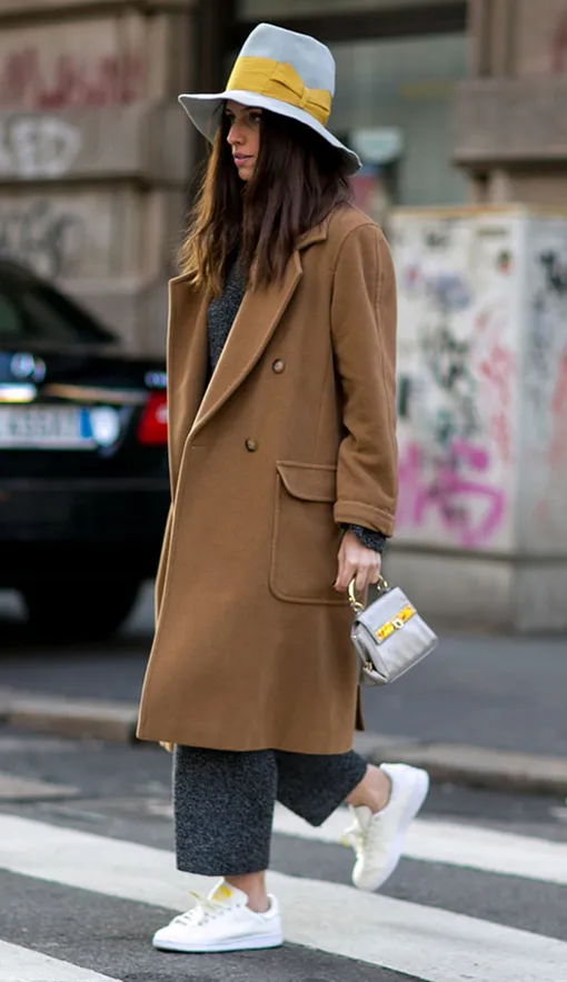 длинное пальто фото