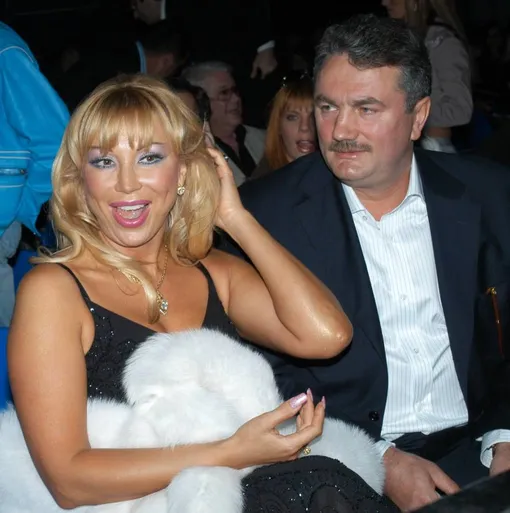 Маша Распутина и ее муж Виктор Захаров