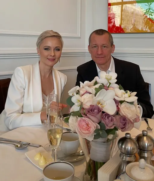 Дарья Повереннова и Андрей Шаронов в день свадьбы