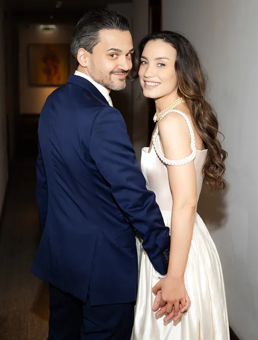 Виктория Дайнеко с мужем Беркели Овезовым Виктория Дайнеко с мужем Беркели Овезовым