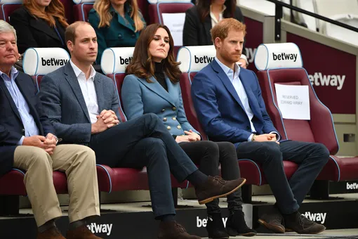 Принц Уильям, Кейт Миддлтон, принц Гарри