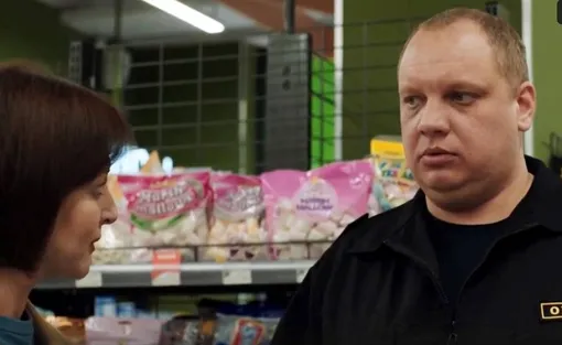 Анна Банщикова и Вячеслав Поляков в сериале «Ищейка»