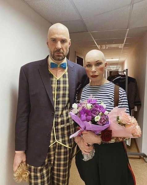 Татьяна Васильева с сыном Филиппом