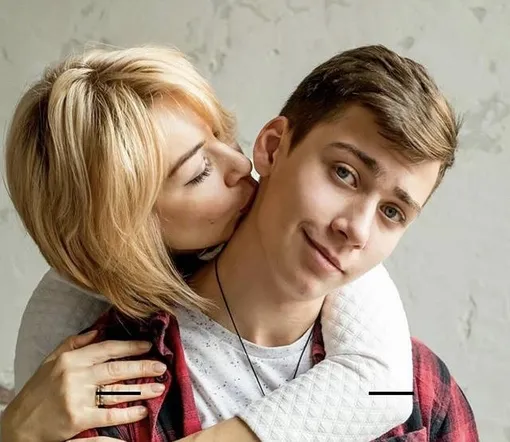 Ирина Усольцева с сыном Даниилом