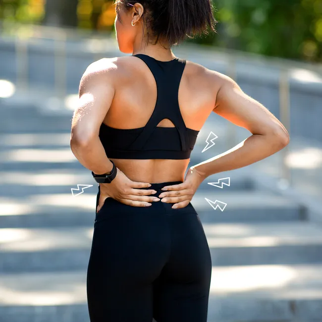 Почему после тренировки болит поясница
