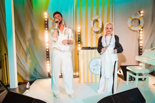 Рэп от Ларисы Долиной и а капелла Александра Панайотова на пляжной вечеринке Radio Monte Carlo Рэп от Ларисы Долиной и а капелла Александра Панайотова на пляжной вечеринке Radio Monte Carlo