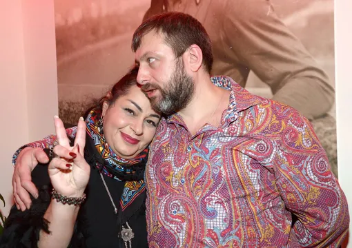 Мариам Мерабова с мужем Арменом в январе 2018 г.