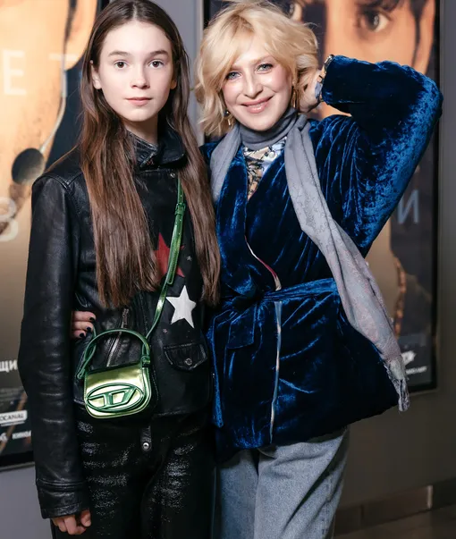 Ирина Гринева с дочерью Василисой