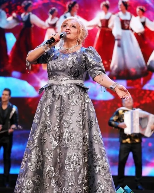 Надежда Кадышева на концерте