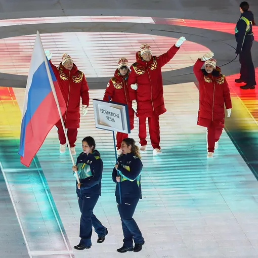 Российская делегация на Паралимпиаде