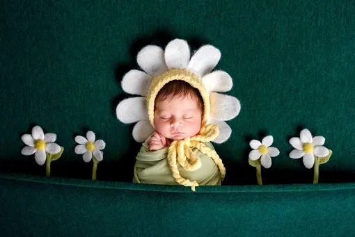 Первая фотосессия малышки Первая фотосессия малышки