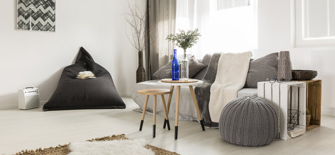 interior design in the style of quiet luxury on a small budget
