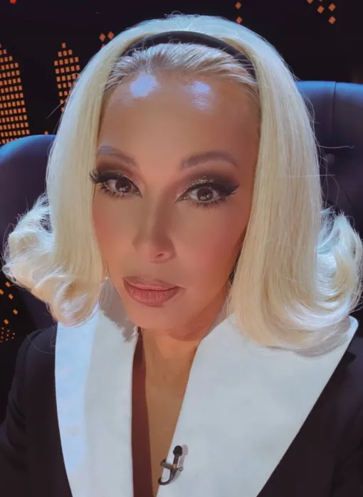 Лера Кудрявцева на съемках