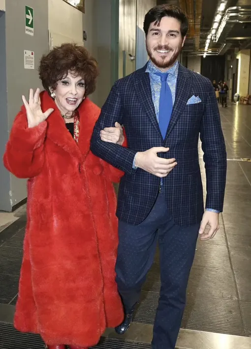 Джина Лоллобриджида и Андреа Пьяццолла