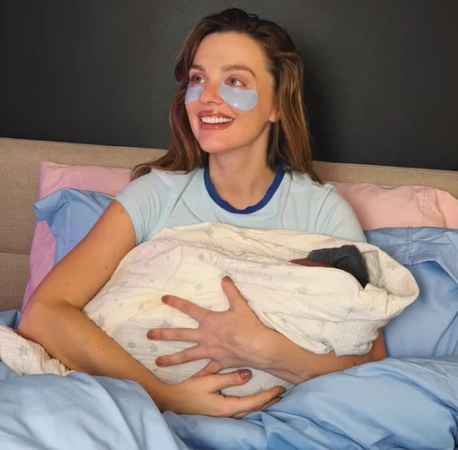 Александра Белякова родила во второй раз