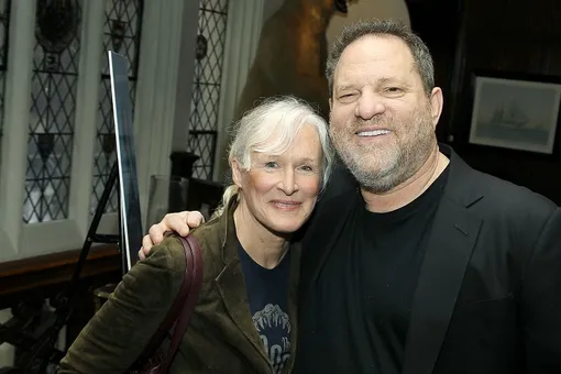 Гленн Клоуз и Харви Вайнштейн Гленн Клоуз и Харви Вайнштейн