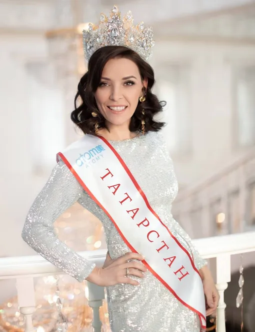 Диляра Залялиева выступала с лентой «Татарстан»