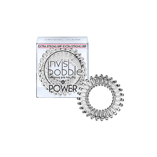 Резинка-браслет для волос invisibobble POWER Crystal Clear, INVISIBOBBLE, 404 руб.