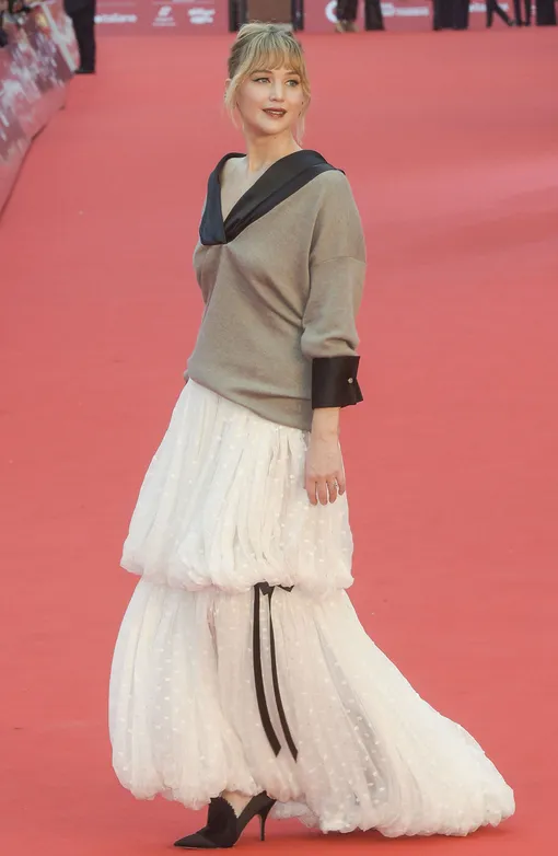 Дженнифер Лоуренс на премьере в Риме Дженнифер Лоуренс на премьере в Риме