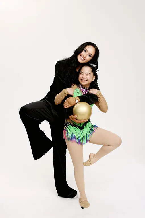 Анастасия Татарева с гимнасткой