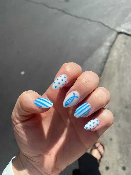 маникюр весна