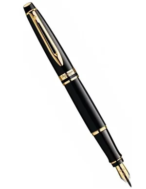 Waterman S0951640 Ручка перьевая waterman expert 3 essential, laque black gt (перо f)