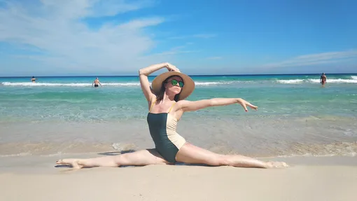 Ольга Смирнова в купальнике Ozero Swimwear