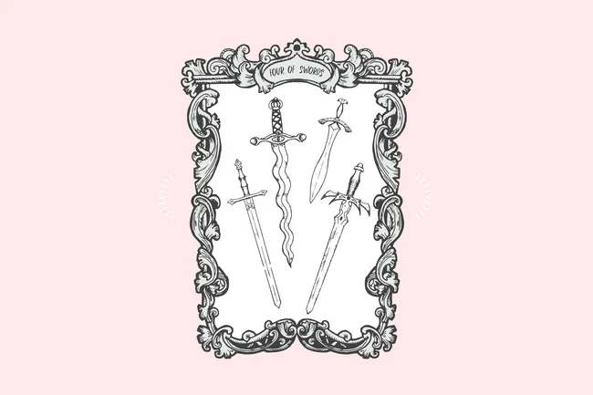 Таро-предсказание на 26 марта: карта дня — Четверка мечей