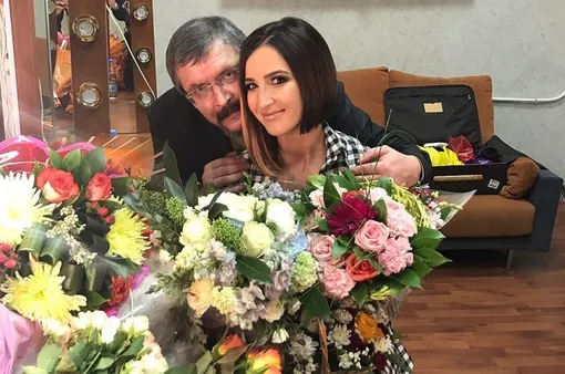 Ольга Бузова с отцом Игорем