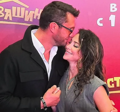 Павел Прилучный и Зепюр Брутян на красной дорожке