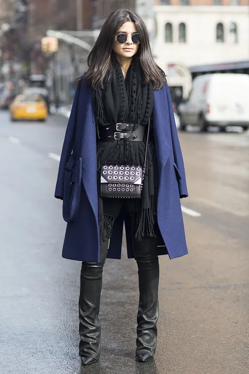 образы с брюками из кожи