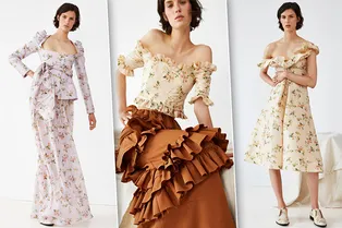 Английская роза: корсеты и пастораль в круизной коллекции Brock Collection