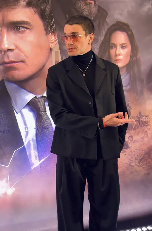 Максим Матвеев на премьере сериала «Заложник»