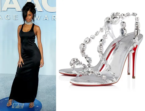 Тайла (Tyla) в босоножках Rosa Z Jewel от Christian Louboutin Тайла (Tyla) в босоножках Rosa Z Jewel от Christian Louboutin