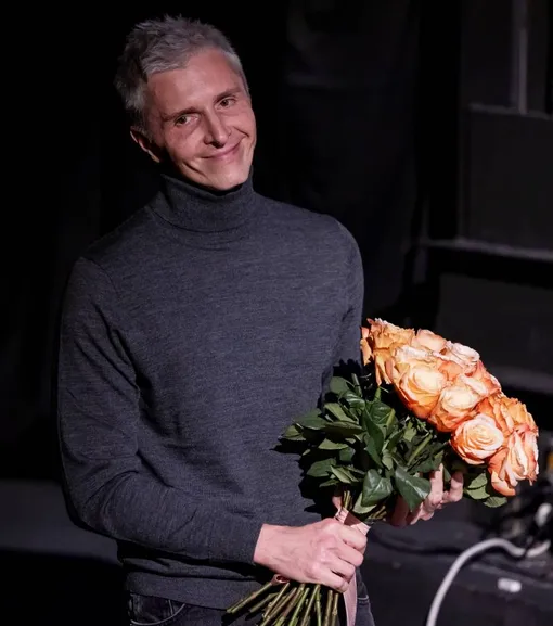 Олег Влади на премьере