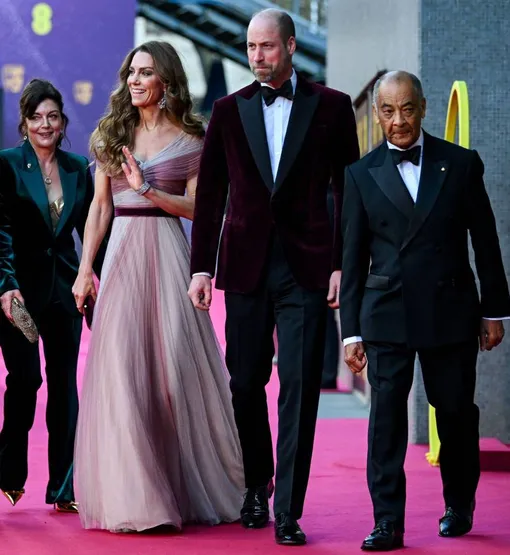 Кейт Миддлтон и принц Уильям оказались в центре всеобщего внимания на премии BAFTA